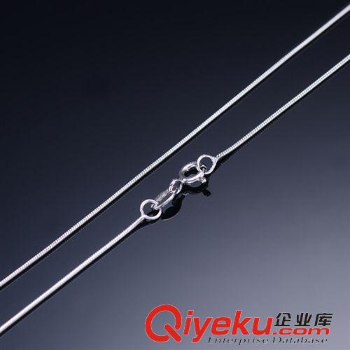 925純銀女士項鏈 幸運韓國飾品 蛇骨鏈 女款 925純銀項鏈 外貿(mào)批發(fā) 項飾配件 首飾原始圖片2