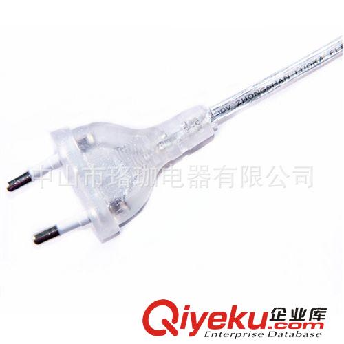 電源線插頭 廠家供應歐規(guī)兩圓電源線/VDE兩圓插頭線/歐洲插