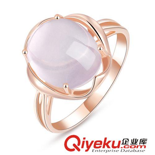 款式類別 水晶飾品 巴西{ctr}大款芙蓉石戒指女 婚慶粉色戒指RQSR8357原始圖片3