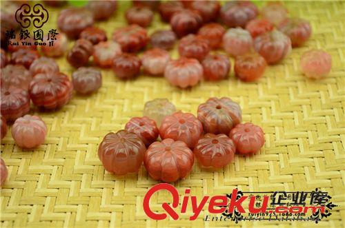 寶石規格款式專區 南紅瑪瑙 配件 散珠 南紅瓜珠 南瓜珠 {ctr}四川涼山南紅 保真