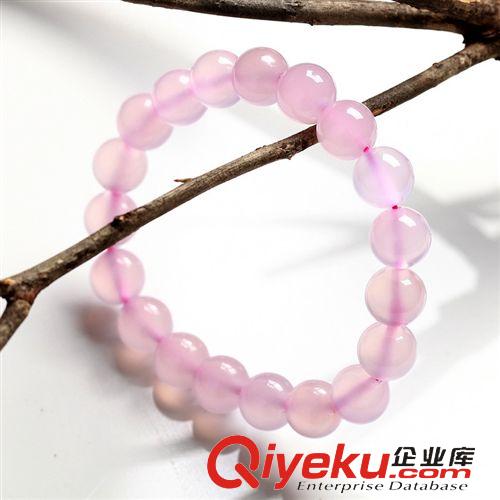 水晶系列 銀龍珠寶馬達(dá)加斯加粉水晶手鏈{ctr}粉晶手串手飾女士首飾品批發(fā)原始圖片2