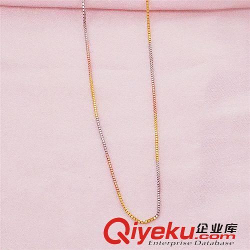 10.8上架 廠家直銷韓版新品項鏈 經典環扣設計愛你浪漫一生 gd女生飾品