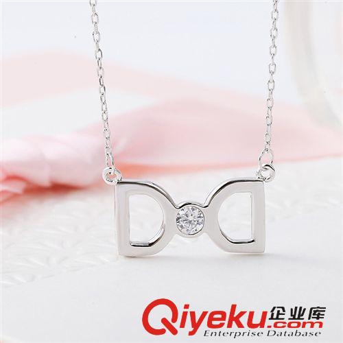 爆款 廠家直銷 S925銀飾儷妃珠寶 2015新款雙D項(xiàng)鏈精品時(shí)尚批發(fā)原始圖片2