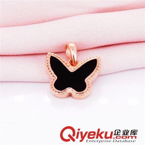 款式類別 2015新款精品飾品套鏈 925純銀蝴蝶 韓版時尚蝴蝶套鏈墜子
