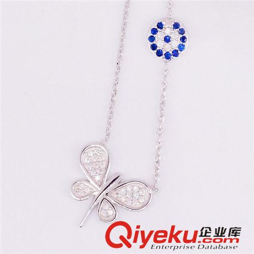 款式類別 儷妃珠寶 925純銀項(xiàng)鏈女銀飾 情人節(jié)時尚配飾 時尚套鏈原始圖片2
