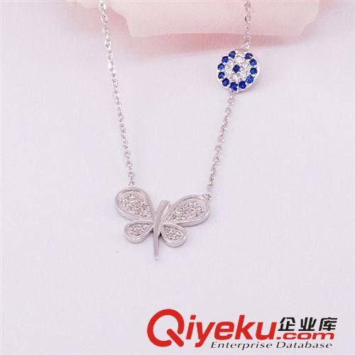 款式類別 儷妃珠寶 925純銀項(xiàng)鏈女銀飾 情人節(jié)時尚配飾 時尚套鏈原始圖片3
