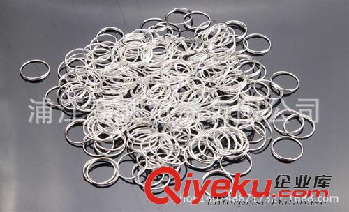 燈飾配件 水晶燈配件串八角珠鋼圈連接扣 DIY飾品材料304金銀鉻色不銹鋼圈