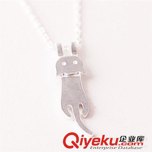 項鏈/吊墜/套鏈/配鏈 希臘設計師925純銀女王小hg銀飾項墜 套鏈混批批發(fā)廠家直銷項鏈