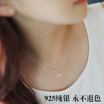 項鏈/吊墜/套鏈/配鏈 925純銀飾品 全手工設計打造 獨特個性小蜜蜂項鏈 純銀飾品批發
