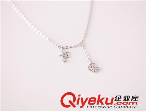 項鏈/吊墜/套鏈/配鏈 廠家直銷批發混批925純銀項鏈韓國時尚鎖骨鏈套鏈批發原始圖片3