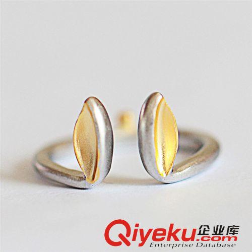 戒指 廠家直銷混批 法國設計師原創可愛立體兔耳朵925純銀戒指現貨批發原始圖片3