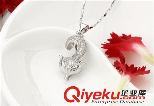 12月新品 工廠直銷 支持混批淘寶gdzp純銀飾925狐貍吊墜女新品免費加盟