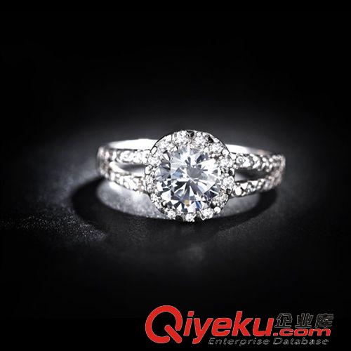 小商品熱銷(xiāo)專(zhuān)區(qū) S925純銀戒指 女 指環(huán) 個(gè)性dpgd鉆戒 八心八箭鋯石 微鑲飾品