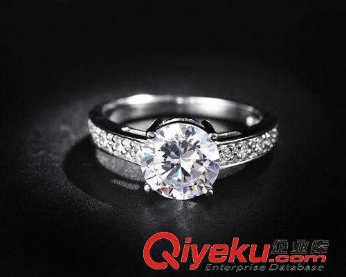 小商品熱銷專區(qū) S925純銀鋯石戒指女鉆戒歐美dp手飾 外貿(mào)出口首飾 韓國微鑲飾品