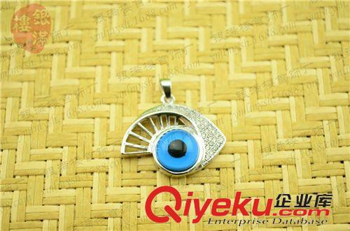 惡魔的眼睛外貿(mào)定制專區(qū) 微鑲飾品 歐美高檔英國(guó)出口首飾 土耳其藍(lán)眼睛吊墜 純銀項(xiàng)飾定制原始圖片2