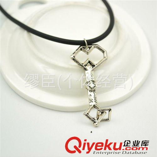 2014年新款 指環(huán)王霍比特人橡木盾寶藏鑰匙吊墜項(xiàng)鏈原始圖片2