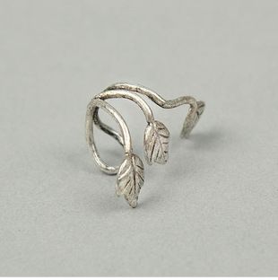 歐美系列 [熱]合金耳夾 歐美潮流朋克風(fēng)樹葉耳夾 耳骨夾 飾品 歐美外貿(mào)飾品原始圖片2