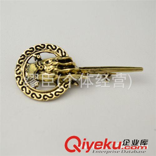 歐美系列 歐美飾品 冰與火之歌權(quán)力游戲國王權(quán)杖手胸針 徽章紀(jì)念 影視同款原始圖片3
