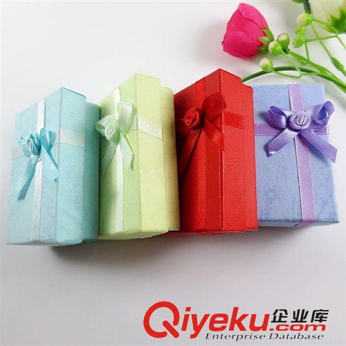 首飾盒 包裝袋 展示架 長方形8x5x2.5cm戒指耳環(huán)項鏈盒 飾品展示盒首飾盒批發(fā) 260250