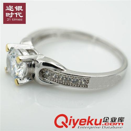 戒指 9.9包郵飾品批發(fā)鍍925純銀扭曲款歐美個性情侶戒指淘寶爆款必備