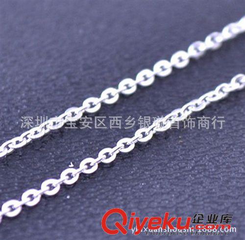 項鏈 韓國飾品 o字鏈  zp925純銀項鏈  單鏈配鏈 百搭