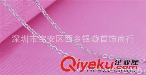 項鏈 韓國飾品 o字鏈  zp925純銀項鏈  單鏈配鏈 百搭