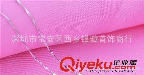 項鏈 韓國飾品 瓜子鏈 女款 zp925純銀項鏈 外貿批發 單鏈配鏈 百搭