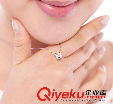 項(xiàng)鏈 zp925純銀韓版水晶吊墜首飾配飾品 工廠批發(fā)
