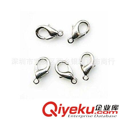 飾品配件 diy925純銀配件 純銀小龍蝦扣 水滴扣 項(xiàng)鏈扣 手鏈扣 2元店地?cái)傇紙D片2