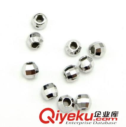 其他首飾 925純銀配件 diy耳飾配件 2.5mm 3mm鐳射珠 2元店地攤貨源批發(fā)原始圖片2