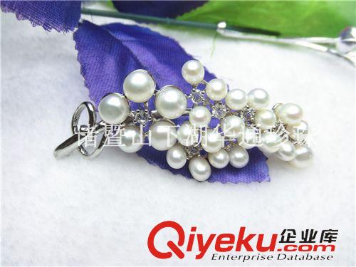 胸花飾品 外貿尾款 tr淡水珍珠飾品批發 珍珠胸花 胸針 個性胸針 胸花原始圖片3