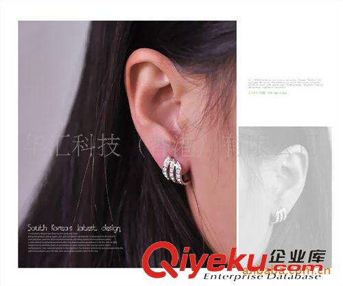 耳釘 JLOVE 歐美時尚精品 天使的翅膀 耳針耳環(huán)外貿(mào)原單飾品