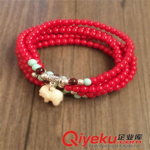 （二區(qū)）飾品 廠家供應(yīng) 多層tr水晶佛珠手串 百搭時(shí)尚女式手鏈 手飾批發(fā)S011