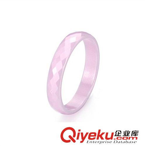 陶瓷系列 廠家飾品批發(fā) 純白色陶瓷 單排水鉆 精美女士指環(huán) gd戒指313