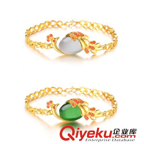 皓石/水晶手鏈 廠家批發 鍍白金皓石鑲嵌 女生水晶手鏈 女友禮物代理一件代銷037