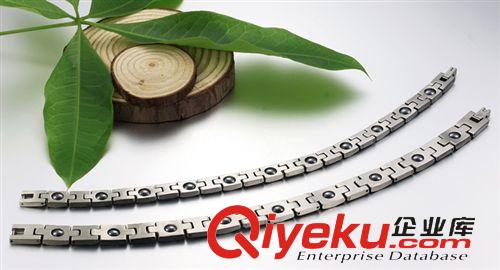 保健能量磁石手鏈 廠家批發 創意飾品 情侶保健磁 抗疲勞 防輻射 男女鈦鋼手鏈4242原始圖片3