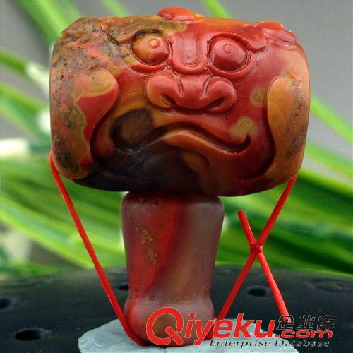戰國紅 戰國紅雕刻三通佛頭 戰國紅配珠 戰國紅仿古獸面三通 戰國紅雕刻