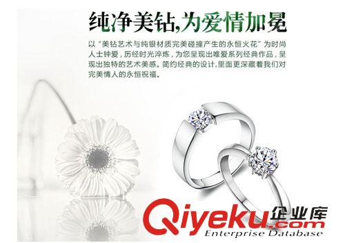 純銀戒指專區 【純銀zp】S925純銀情侶指環戒指 幸運戒指 永恒婚姻對戒 J03原始圖片2