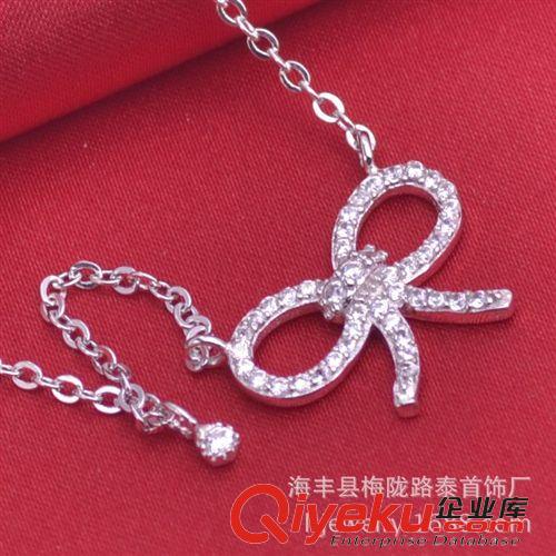 【一月新品】 925纯银 蝴蝶结项链 big brand jewelry  T家款式