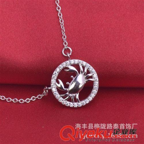 【十二月新品】 s925銀項(xiàng)鏈女吊墜短款鎖骨鏈配飾韓版時(shí)尚首飾正品禮物原始圖片2