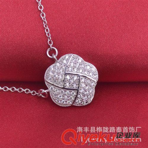 【十二月新品】 s925銀項鏈女吊墜短款鎖骨鏈配飾韓版時尚首飾正品禮物原始圖片2