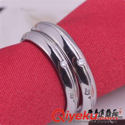 【八月新品】 LTR186 新款情侶對戒 925純銀情侶戒指 一件代發(fā)原始圖片2
