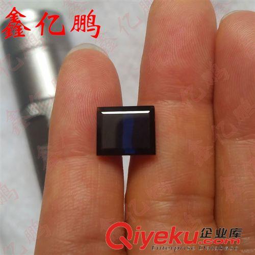 蓝宝石裸石 tr蓝宝石裸石戒面 9X11MM 深色 定制gd板戒吊坠彩色宝石 zp