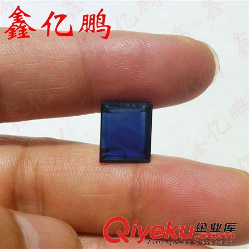 蓝宝石裸石 tr蓝宝石裸石戒面 9X11MM 深色 定制gd板戒吊坠彩色宝石 zp