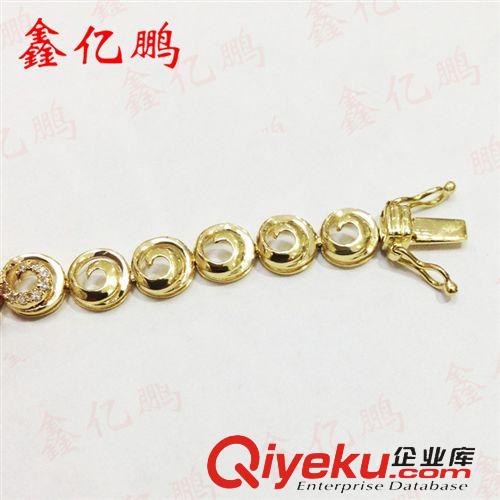 手鏈系列 18K金配鉆石鑲tr紅寶石手鏈女 7X9MM 豪華大方 定制鑲嵌彩寶原始圖片3