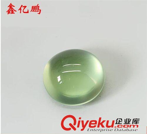 其它裸石 鑫億鵬珠寶 8.5克拉優(yōu)質(zhì)天然葡萄石裸石戒面 帶熒光正品 鑲嵌戒指原始圖片2