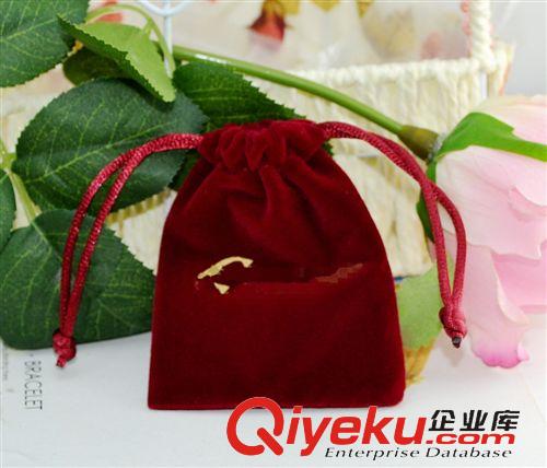 盒子+補郵費 {dj2}高級天鵝絨布 禮品袋 首飾袋 飾品袋 酒紅色絨布袋 絨布袋