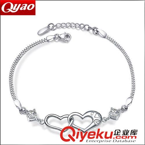 手鏈 BOHO廠家直銷(xiāo)韓版時(shí)尚甜美十字架手鏈 女款潮流鑲鉆滿(mǎn)鉆個(gè)性手鏈