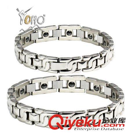 手鐲 新款BOHO時尚韓款精品 鈦鋼磁鐵手鏈防輻射情侶手鏈 鈦鋼飾品手飾