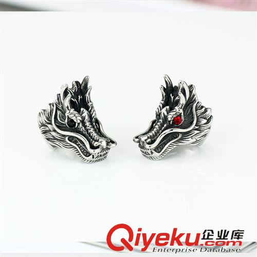 精鋼戒指 廠家鈦鋼飾品 歐美朋克霸氣男士復(fù)古戒指 外貿(mào)出口首飾批發(fā)  爆款原始圖片3